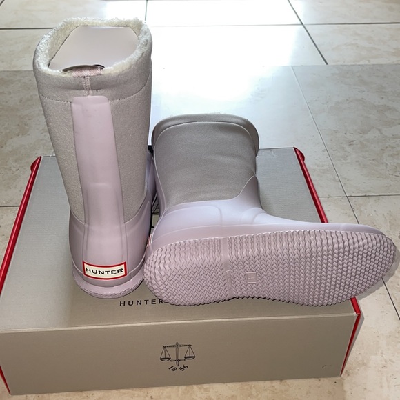 Hunter Haze Pink Original Roll-Top Sherpa Boot - Picture 6 of 6